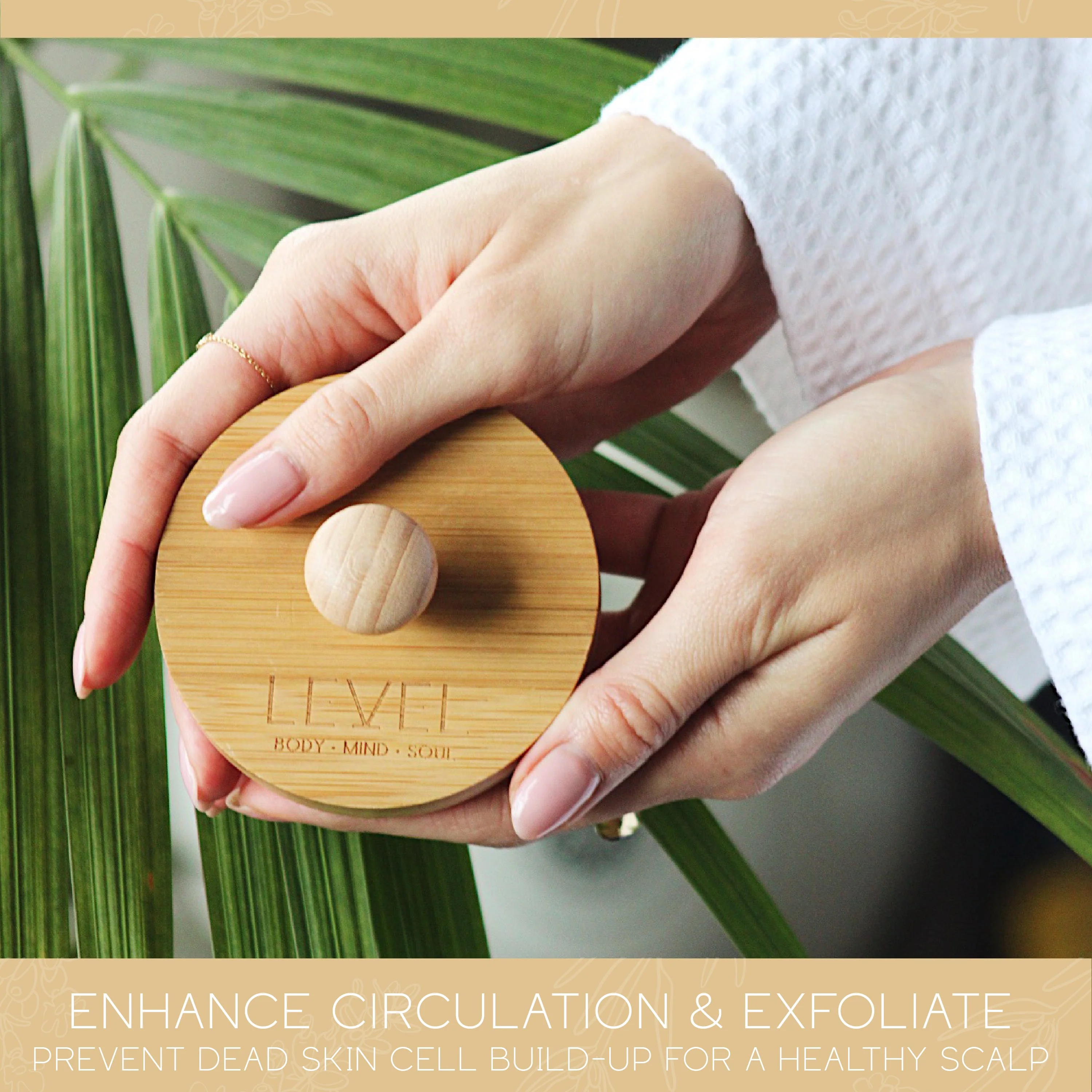 Bamboo Scalp Massager - Image 5