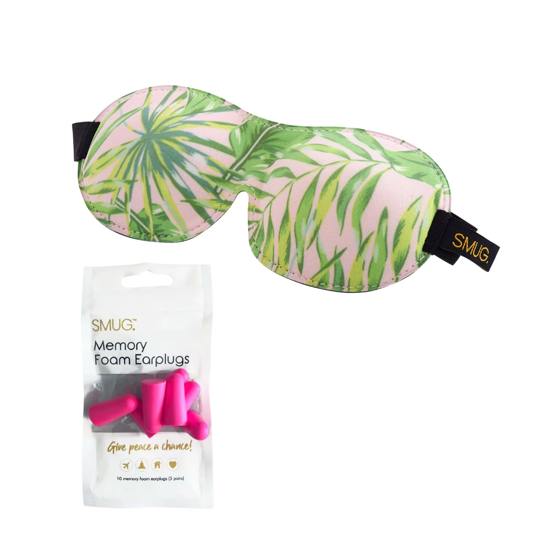 Contoured 3D Blackout Sleep Mask - Palm Print - Image 6
