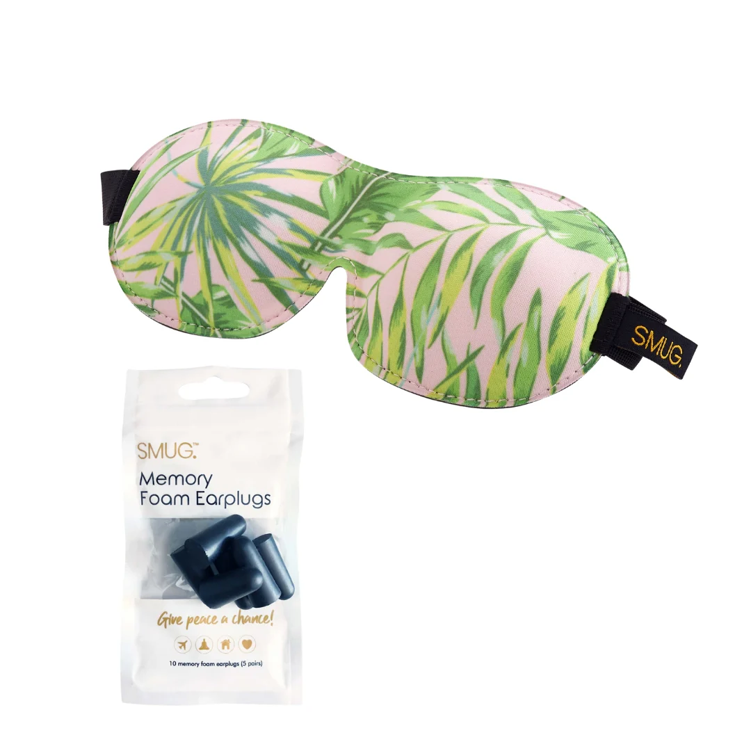 Contoured 3D Blackout Sleep Mask - Palm Print - Image 7