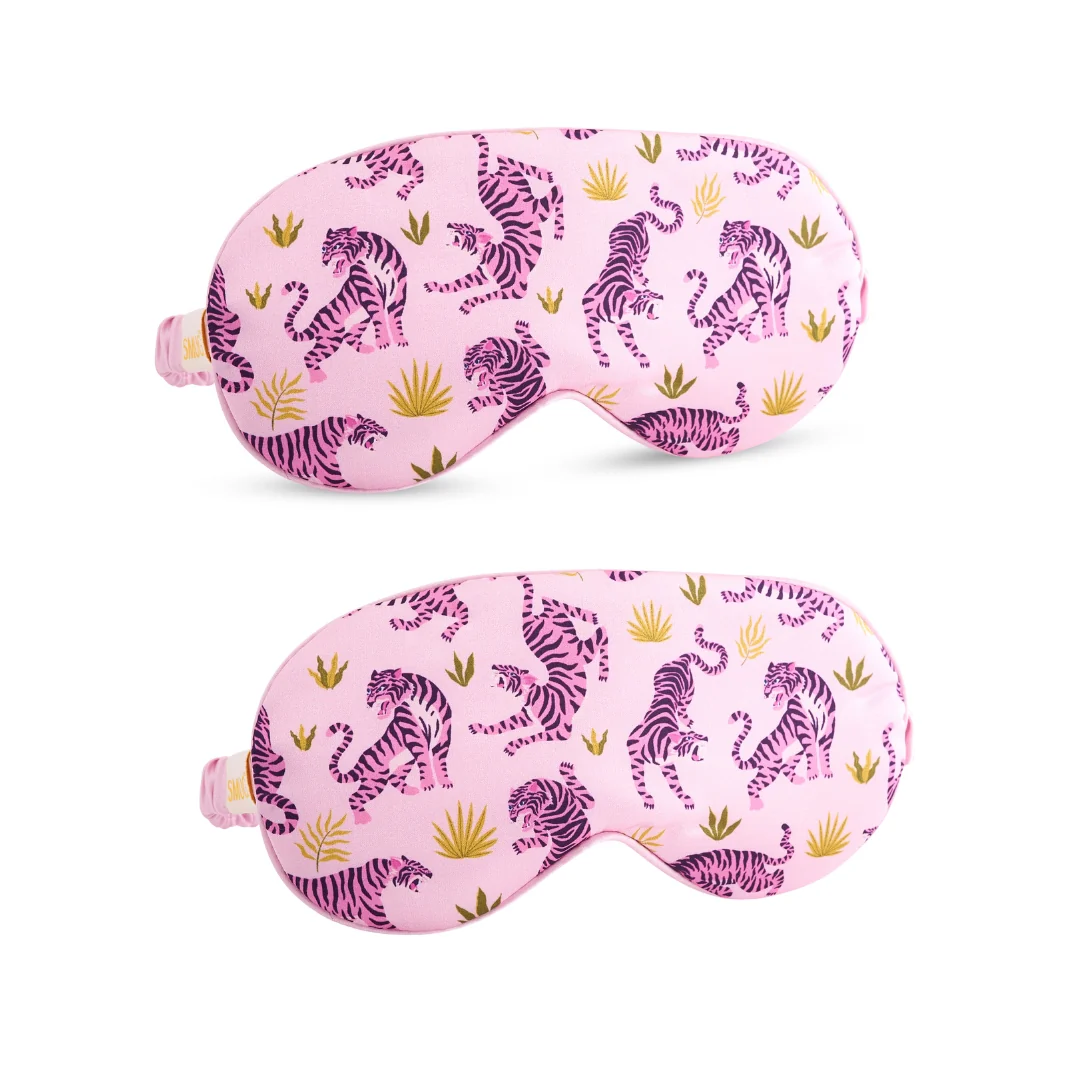 Satin Sleep Mask Twin Pack Sets - Various Designs - Image 17