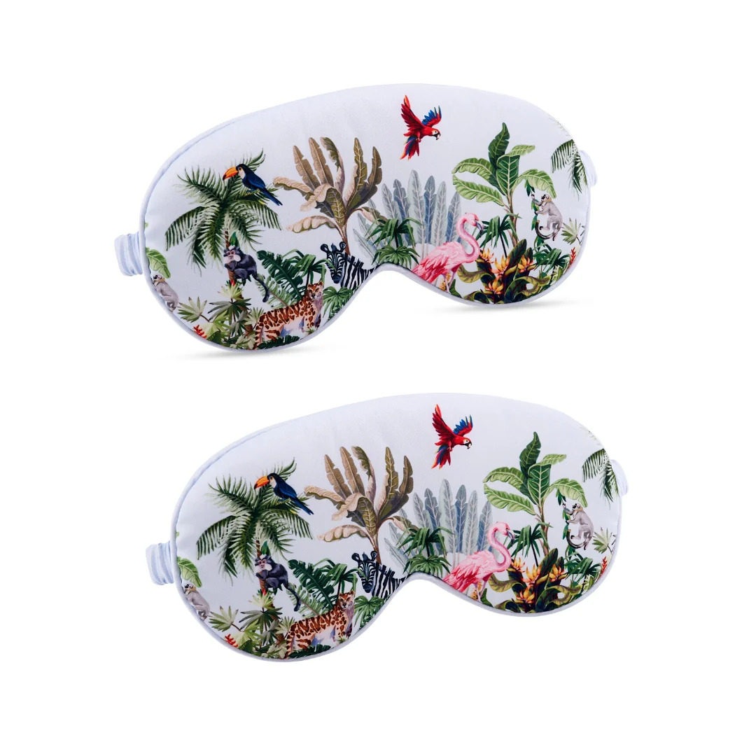 Satin Sleep Mask Twin Pack Sets - Various Designs - Image 20