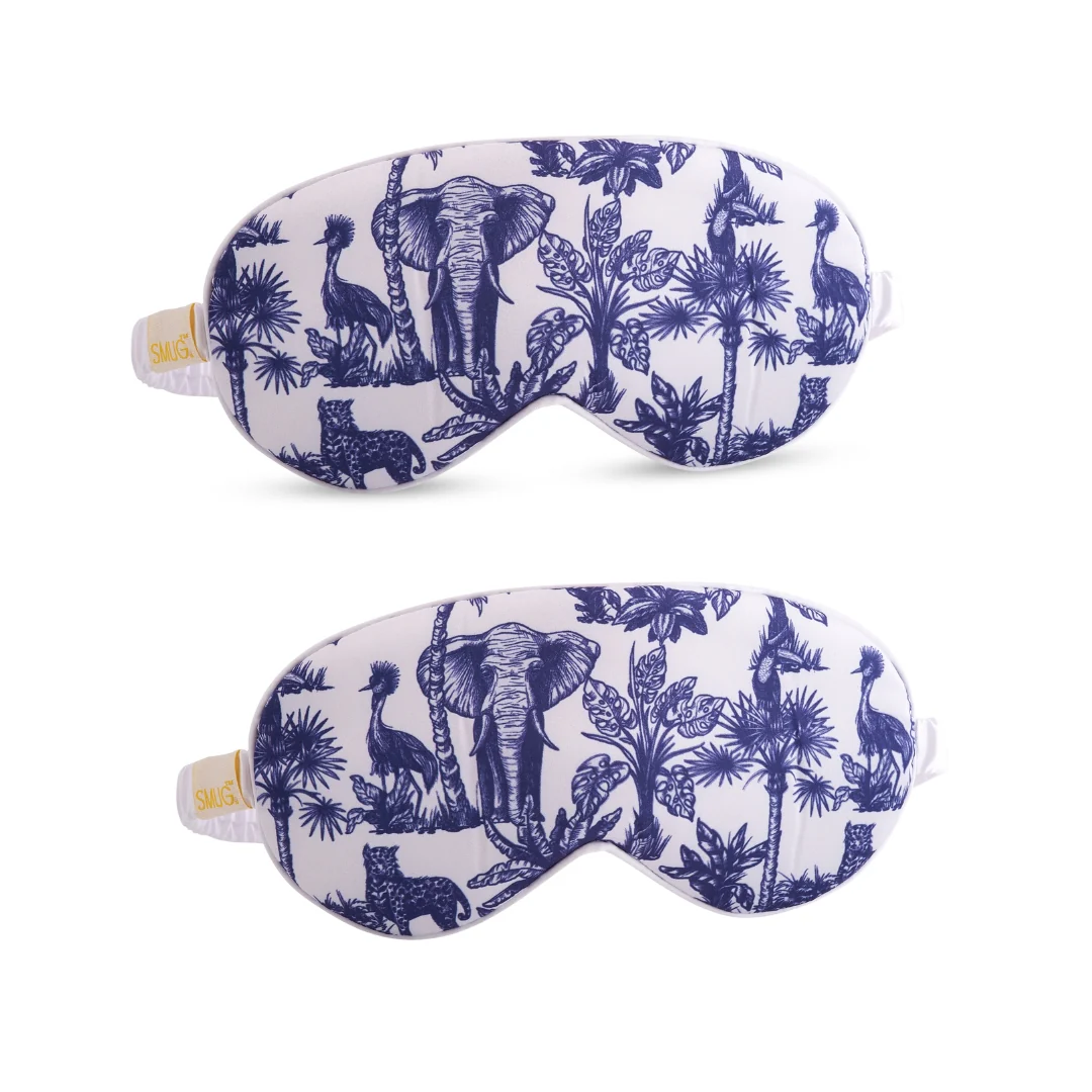 Satin Sleep Mask Twin Pack Sets - Various Designs - Image 22