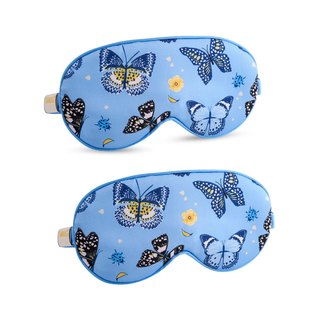 Satin Sleep Mask Twin Pack Sets - Various Designs - Image 23