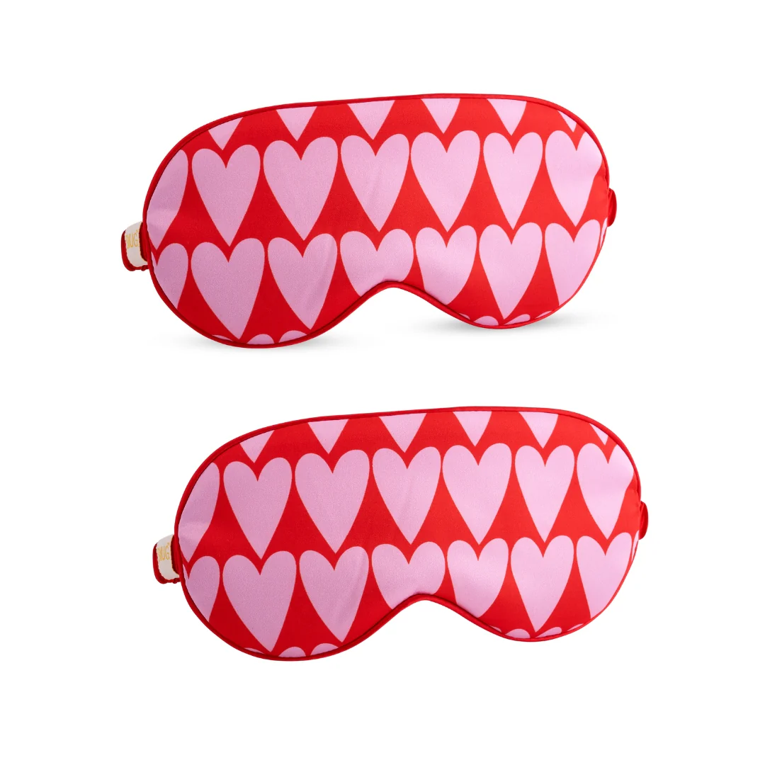 Satin Sleep Mask Twin Pack Sets - Various Designs - Image 29