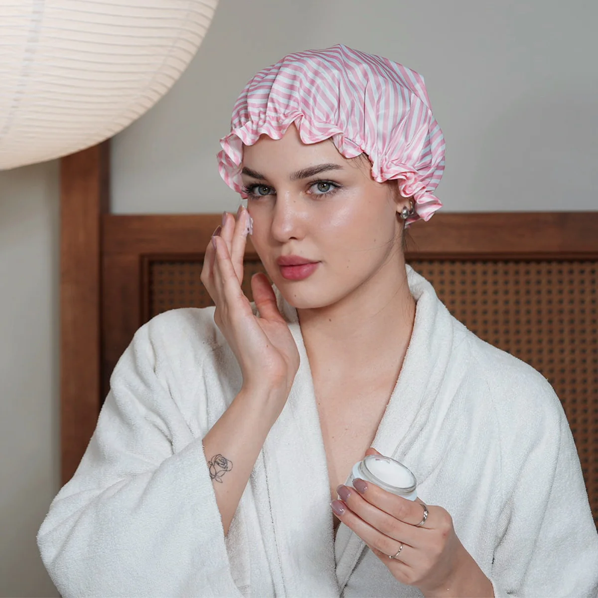 Shower Cap - Candy Shop Print - Image 3