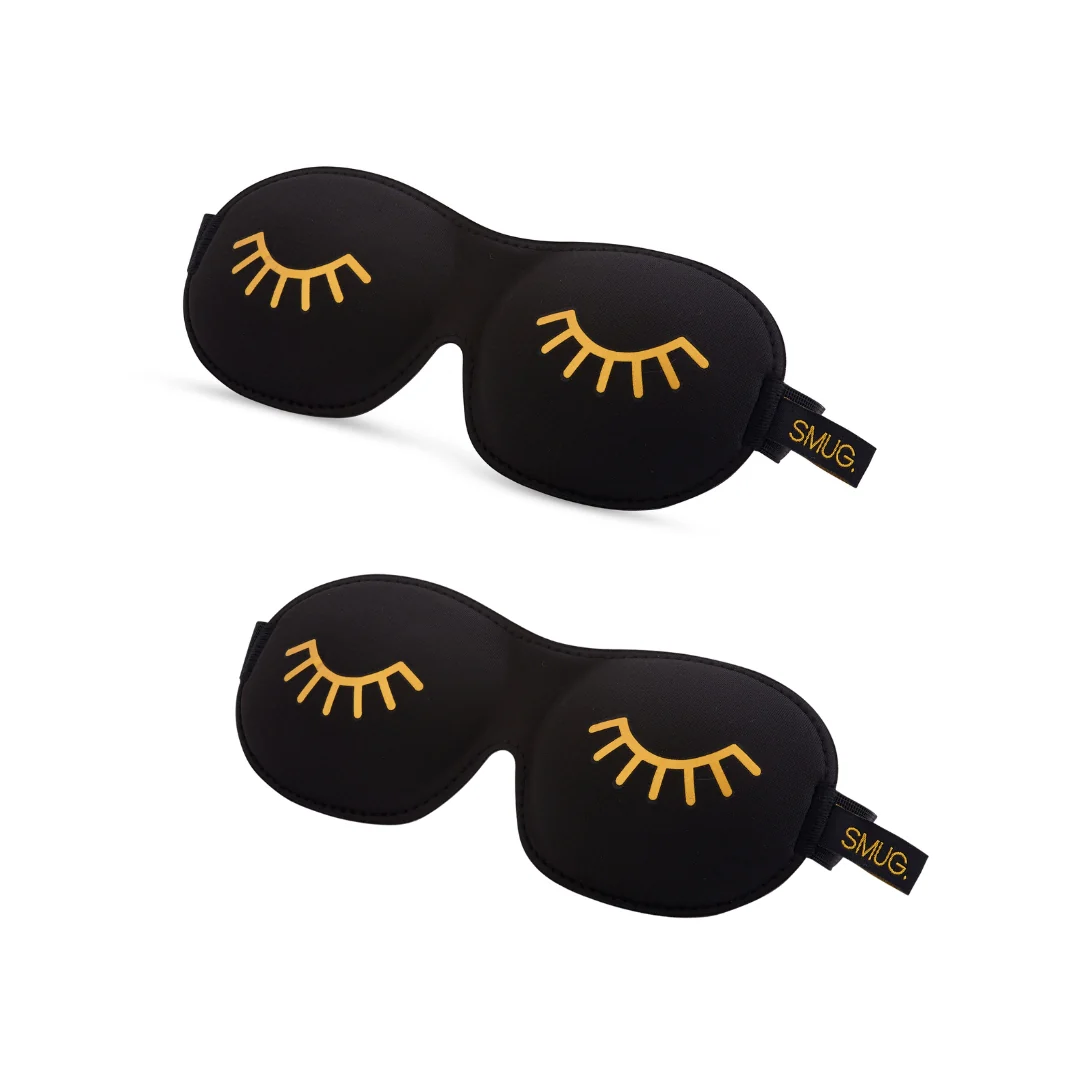 Contoured Sleep Mask Twin Pack Sets - Various Designs - Image 16