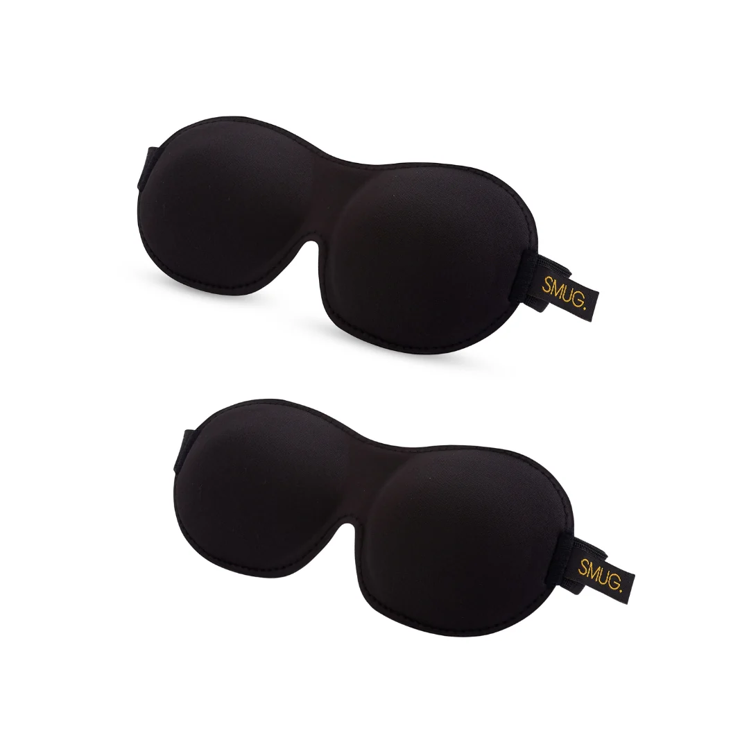 Contoured Sleep Mask Twin Pack Sets - Various Designs - Image 6