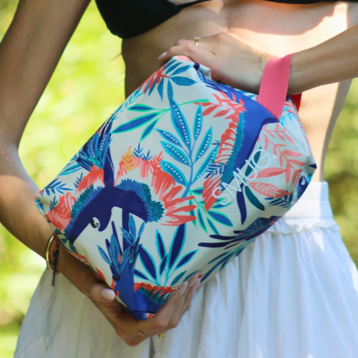 Wash Bag - Birds Print - Image 3