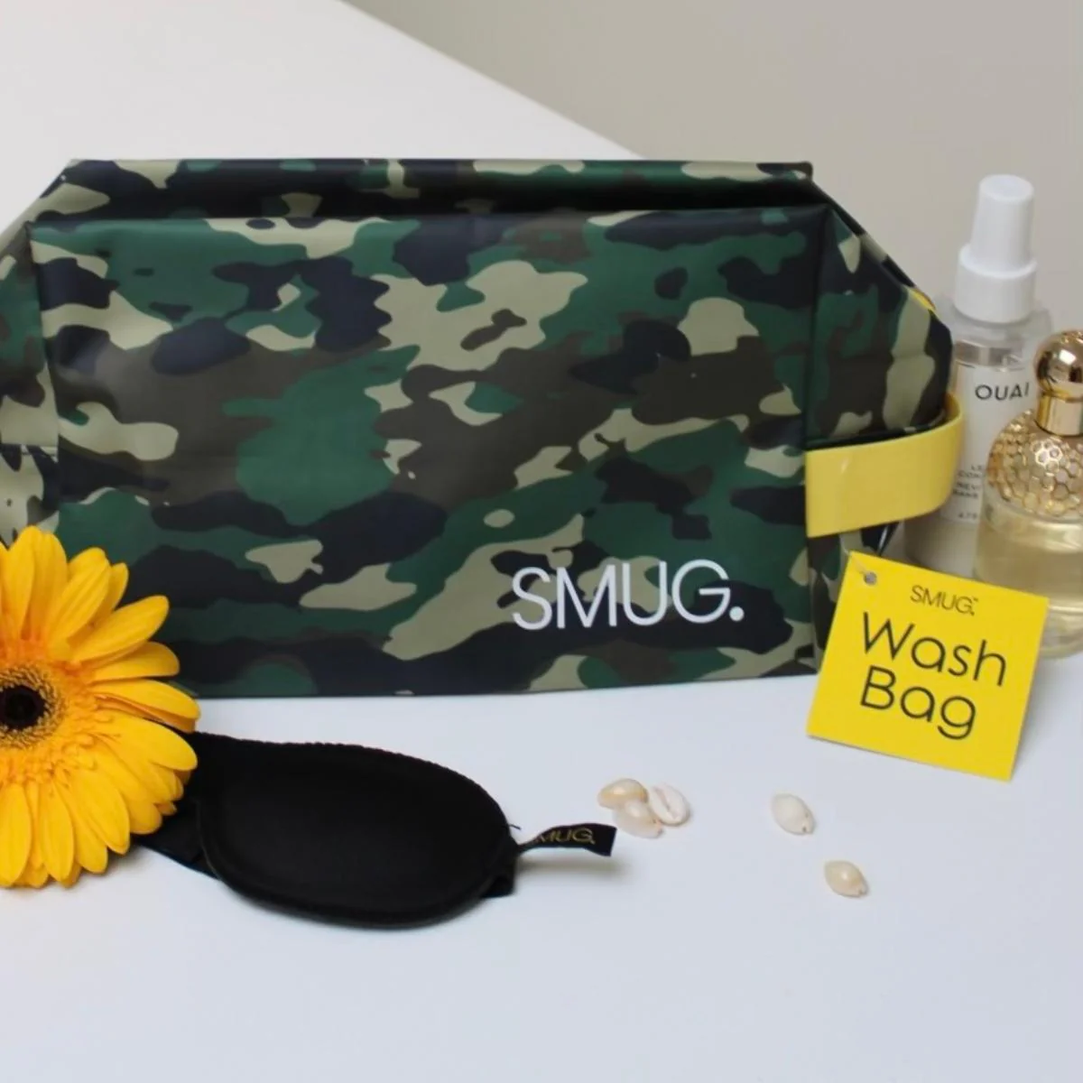 Wash Bag - Green Camo Print - Image 4