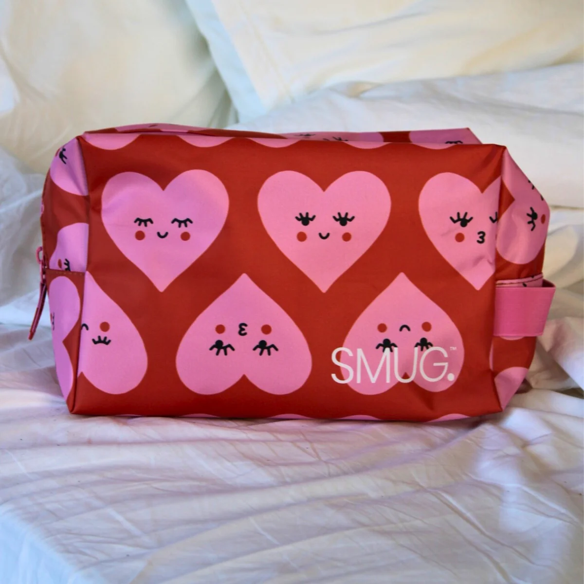 Wash Bag - Hearts Print - Image 4