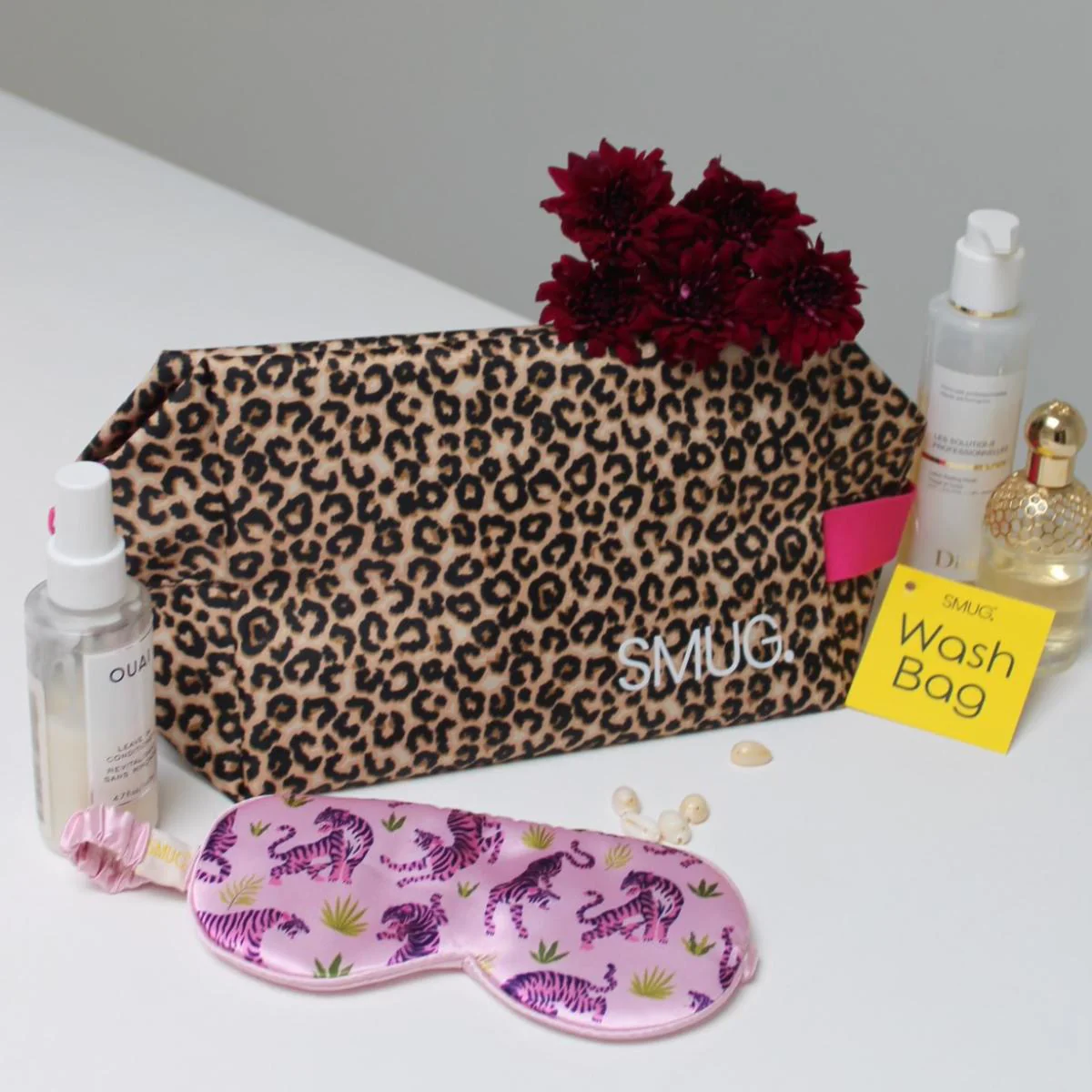 Wash Bag - Leopard Print - Image 4